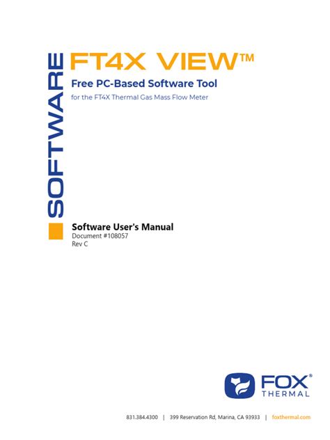 ft4x|Model FT4X Instruction Manual .